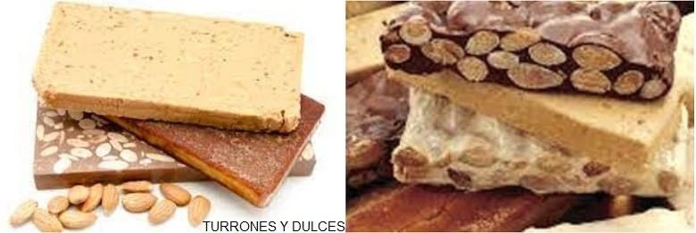 TURRONES Y DULCES